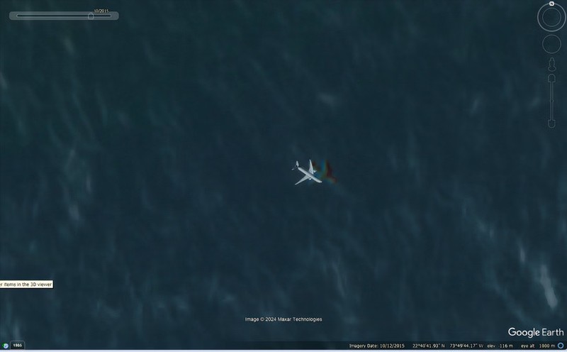 Penampakan di Google Maps