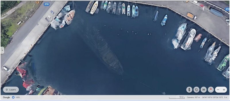 Penampakan di Google Maps