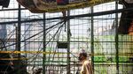 Penampakan Toko Material Hangus Terbakar di Tangsel