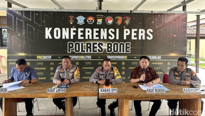 1.083 Polisi Amankan Pergantian Tahun di Bone, Kafe-THM Dilarang Jual Miras