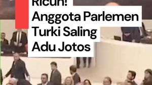 Video Ricuh di Parlemen Turki, Sesama Anggota Saling Adu Jotos