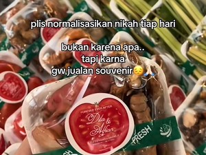 Viral! Pernikahan Unik Ini Jadikan Bumbu Dapur dan Sayur sebagai Souvenir