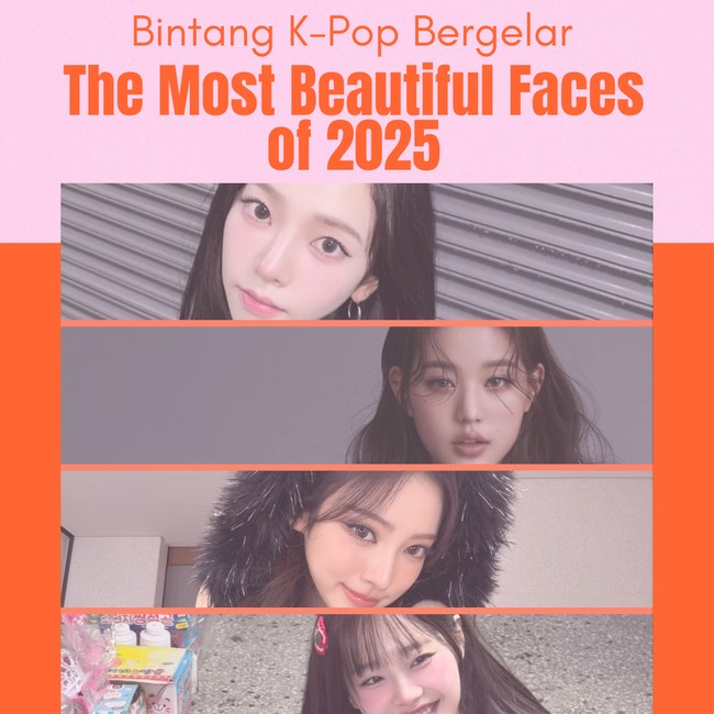 Bintang K-Pop dalam Daftar The 100 Most Beautiful Faces of 2025