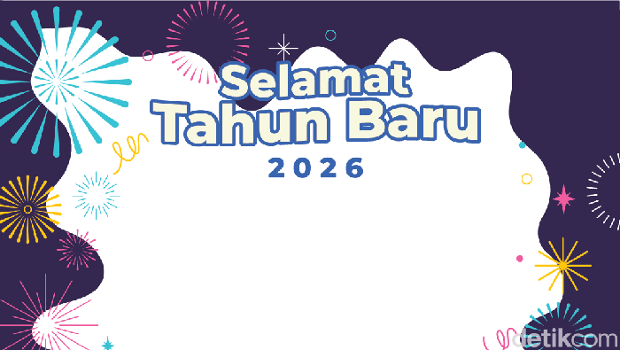 25 Twibbon Tahun Baru 2026 Gratis, Desain Unik, Lucu, dan Kreatif