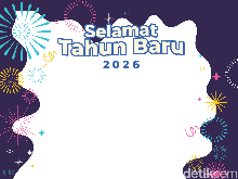 25 Twibbon Tahun Baru 2026 Gratis, Desain Unik, Lucu, dan Kreatif