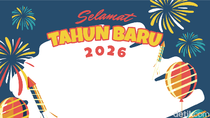 10 Twibbon Tahun Baru 2026 Keren dan Kreatif, Yuk Bagikan di Medsos!