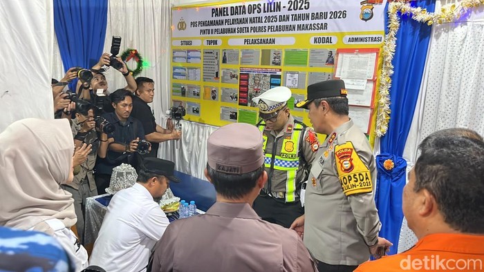 Gubernur-Kapolda Sulsel Pastikan Malam Tahun Baru di Makassar Aman