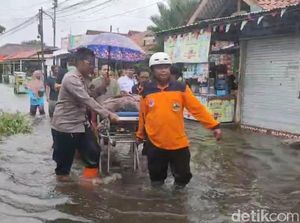 Margadana Tegal Banjir, Ratusan Warga Mengungsi