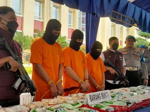 Kasus Narkoba di Sulteng Melonjak Selama 2025, 160 Kg Sabu-1,5 Kg Ganja Disita