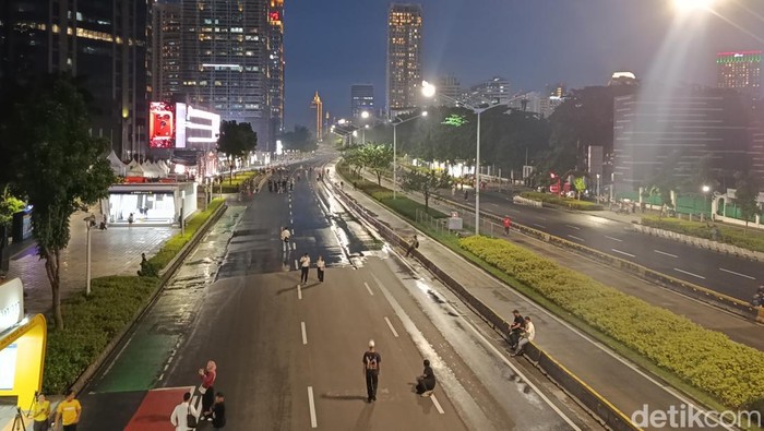 Car Free Night Jakarta, Jalan Sudirman-Thamrin Mulai Ditutup