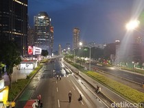 Car Free Night Malam Takbiran, Jalan Sudirman-Thamrin Ditutup Mulai Pukul 18.00