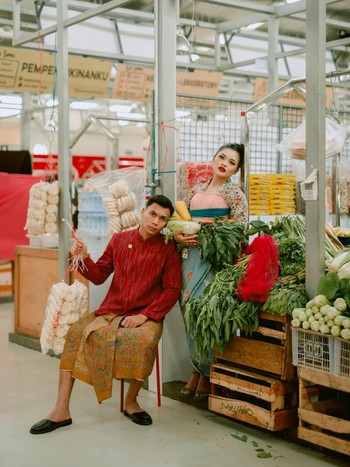 Prewedding Unik di Pasar Viral, Netizen Tak Menyangka Hasilnya Seindah Ini