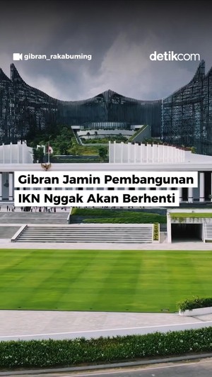 Video: Gibran Jamin Pembangunan IKN Nggak Akan Berhenti
