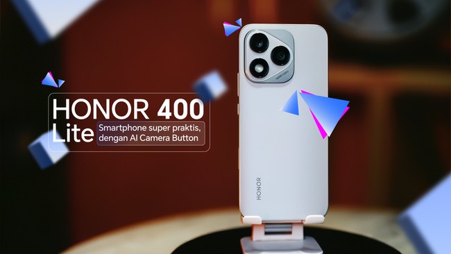 HONOR 400 Lite: Smartphone 3 Jutaan dengan AI Camera Button