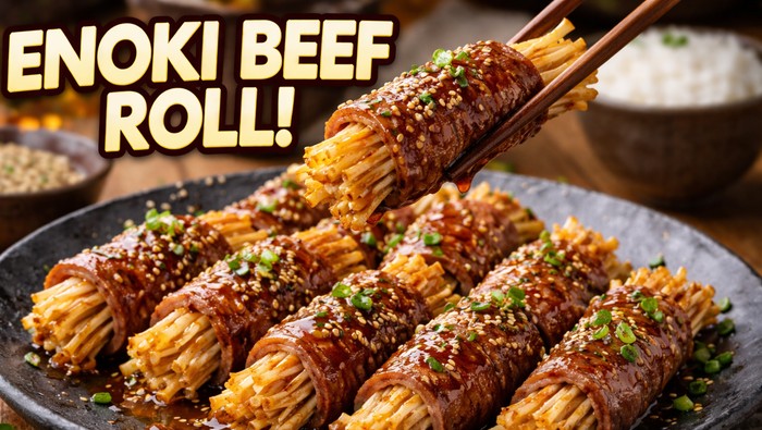 Resep Simpel Enoki Beef Roll untuk Potluck Tahun Baru