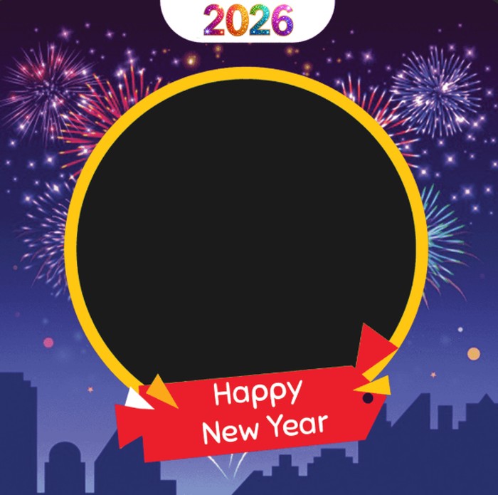 50 Twibbon Tahun Baru 2026 yang Siap Pakai dan Gratis