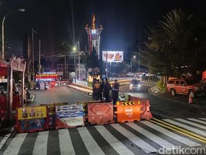 Car Free Night Tahun Baru, Kendaraan Menuju Puncak Bogor Disetop