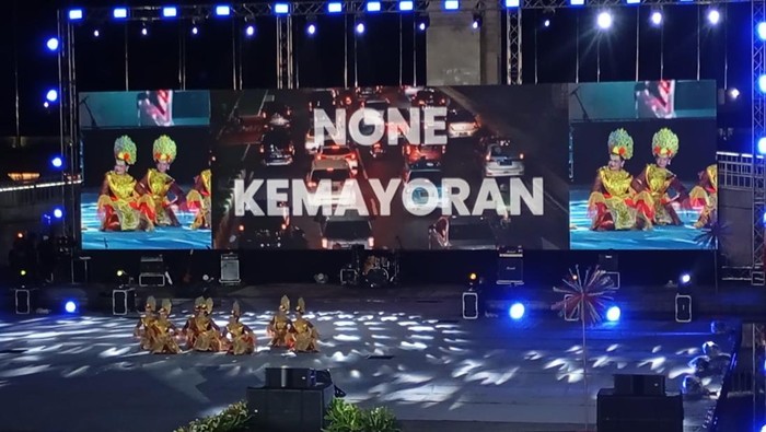Malam Tahun Baru di Lapangan Banteng Diwarnai Musik dan Aksi Sosial