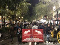 Suasana Terkini Kawasan Malioboro Jelang Pergantian Tahun