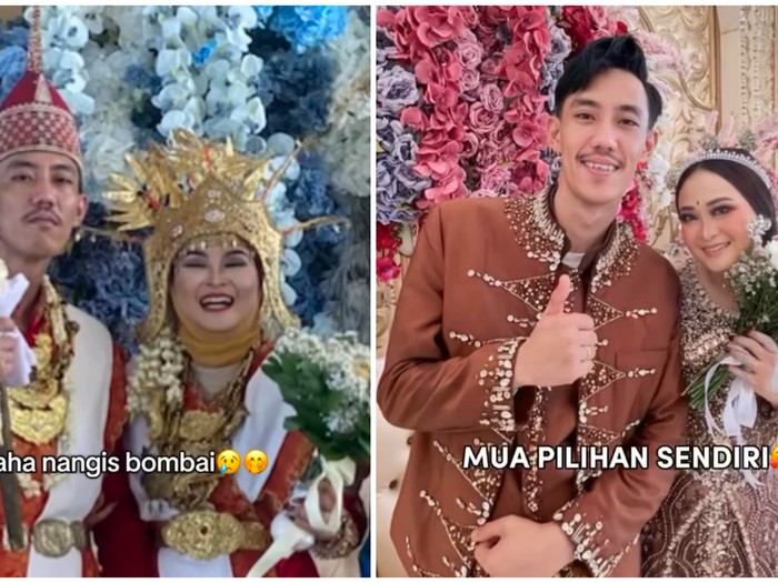 Pengantin wanita ini membagikan riasan makeupnya saat memilih MUA sendiri dan memakai juru rias di rumah mertua. Hasilnya jadi sorotan warganet. Postingan tersebut langsung viral di media sosial.