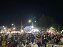 Malam Tahun Baru di Lapangan Andi Makkasau Parepare Diwarnai Tabligh Akbar