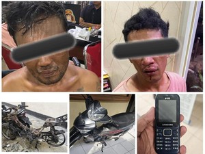 Aksi Curanmor di Lamongan Digagalkan, Residivis Ditembak Saat Kabur