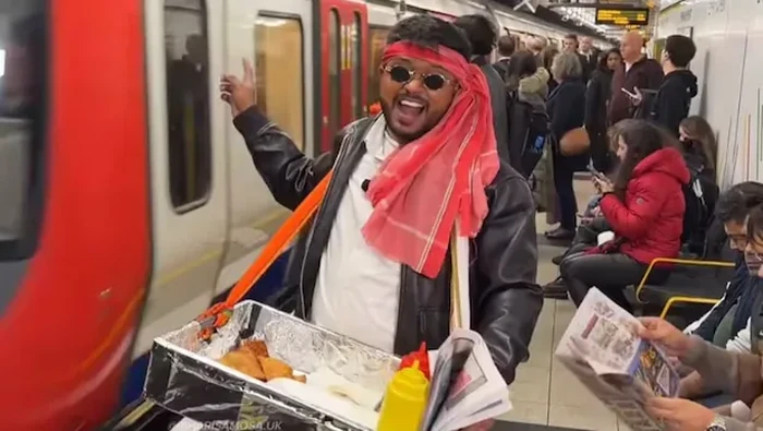 Viral! Pria India Jualan Samosa di Kereta London, Bikin Netizen Berdebat