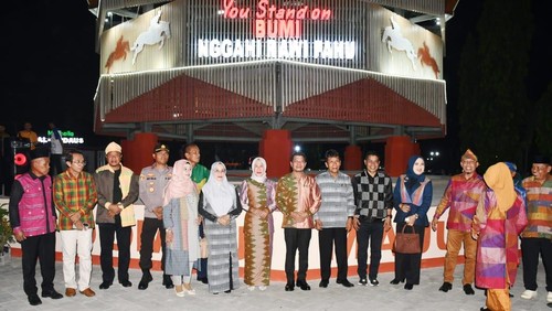 Peresmian RTH Karijawa Dompu, Selasa (30/12/2025) malam. (Istimewa)