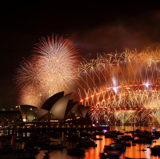 Tahun Baru 2026, Kembang Api Menerangi Sydney