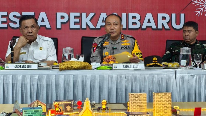Cegah Macet Malam Tahun Baru, Polda Riau Petakan 10 Titik Rawan di Pekanbaru