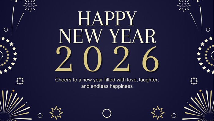 Poster Tahun Baru 2026