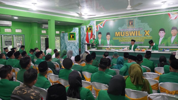 Muswil DPW PPP Sumsel Kondusif, Konsolidasi Menuju Pemilu 2029 Ditegaskan