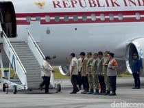 Prabowo Tiba di Taput, Bakal Tinjau Jembatan Bailey Sungai Garoga