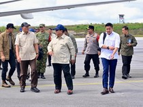 Prabowo Ungkap Ada Swasta Tertarik Manfaatkan Lumpur Banjir di Aceh