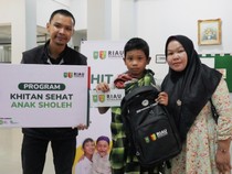 PT Riau Petroleum Gelar Sunatan Massal, Peserta dapat Tas Sekolah dan Santunan