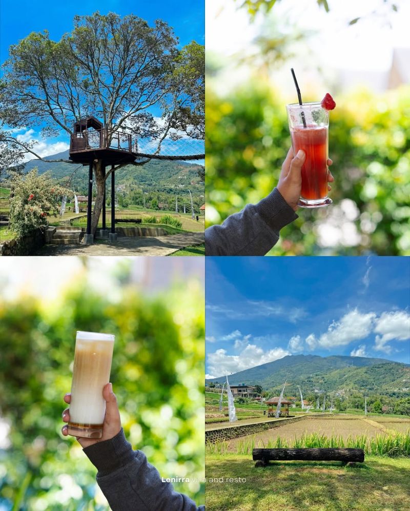 Restoran nuansa alam di Puncak