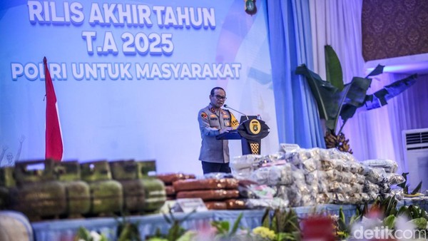 Rilis Akhir Tahun Polda Metro Jaya, Narkoba Rp1,7 Triliun Disita Sepanjang 2025