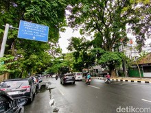 Suasana Tak Biasa Jalanan Kota Bandung di Penghujung Tahun