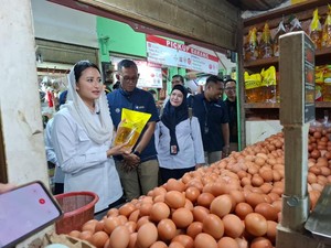 Wamendag Sidak Pasar Johar Baru, Cabai Rawit Rp 70.000/kg, Harga Telur Naik