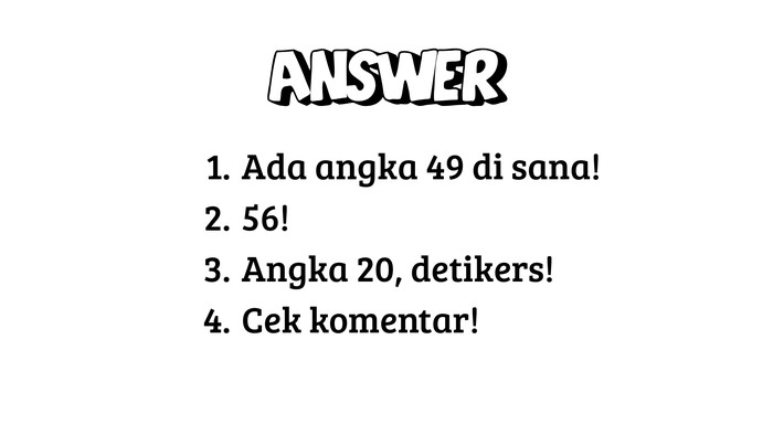 Ada Angka Tersembunyi, Bisa Temukan Semuanya? Nomor 3 Katanya Paling Sulit
