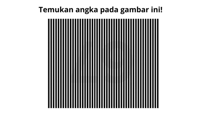 Ada Angka Tersembunyi, Bisa Temukan Semuanya? Nomor 3 Katanya Paling Sulit