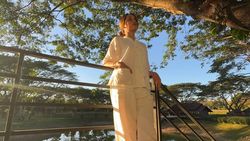 Tutup 2025, Cinta Laura Meditasi Seminggu di Thailand