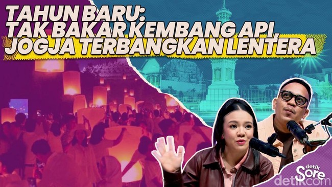 Video: Pelepasan Lentera Jadi Pengganti Kembang Api di Gunung Kidul, Jogjakarta!