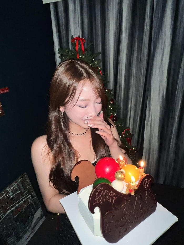 Dita Karang bagikan momen ulang tahun ke-29.