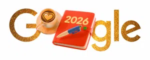 Google Doodle Sambut Tahun Baru 2026 dengan Aneka Resolusi