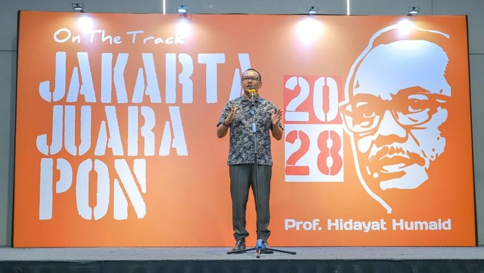 Hidayat Humaid Resmi Daftar Calon Ketum KONI DKI 2026-2030