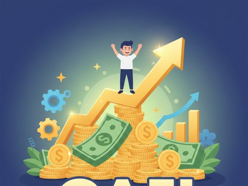 Ilustrasi gaji. (Gemini AI)