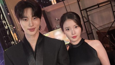 Potret IU dan Byeon Woo Seok, Pamer Chemistry Jelang Perfect Crown Tayang