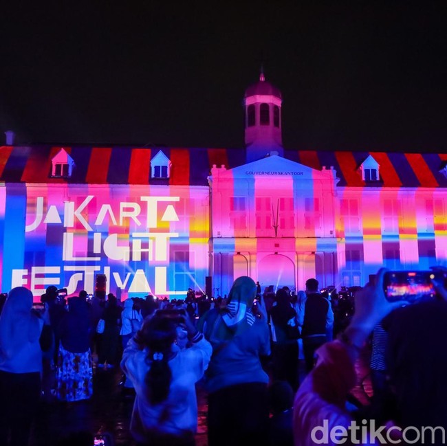 Jakarta Light Festival Hadirkan Cahaya Akhir Tahun di Kota Tua