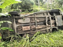 Mobil Tabrak Pohon Saat Pulang Liburan Tahun Baru di Jember, 3 Tewas